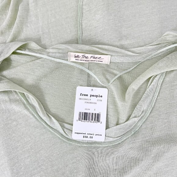 Free People | We The Free | Under the Sun Tee Shirt | Sz S - Picture 4 of 11